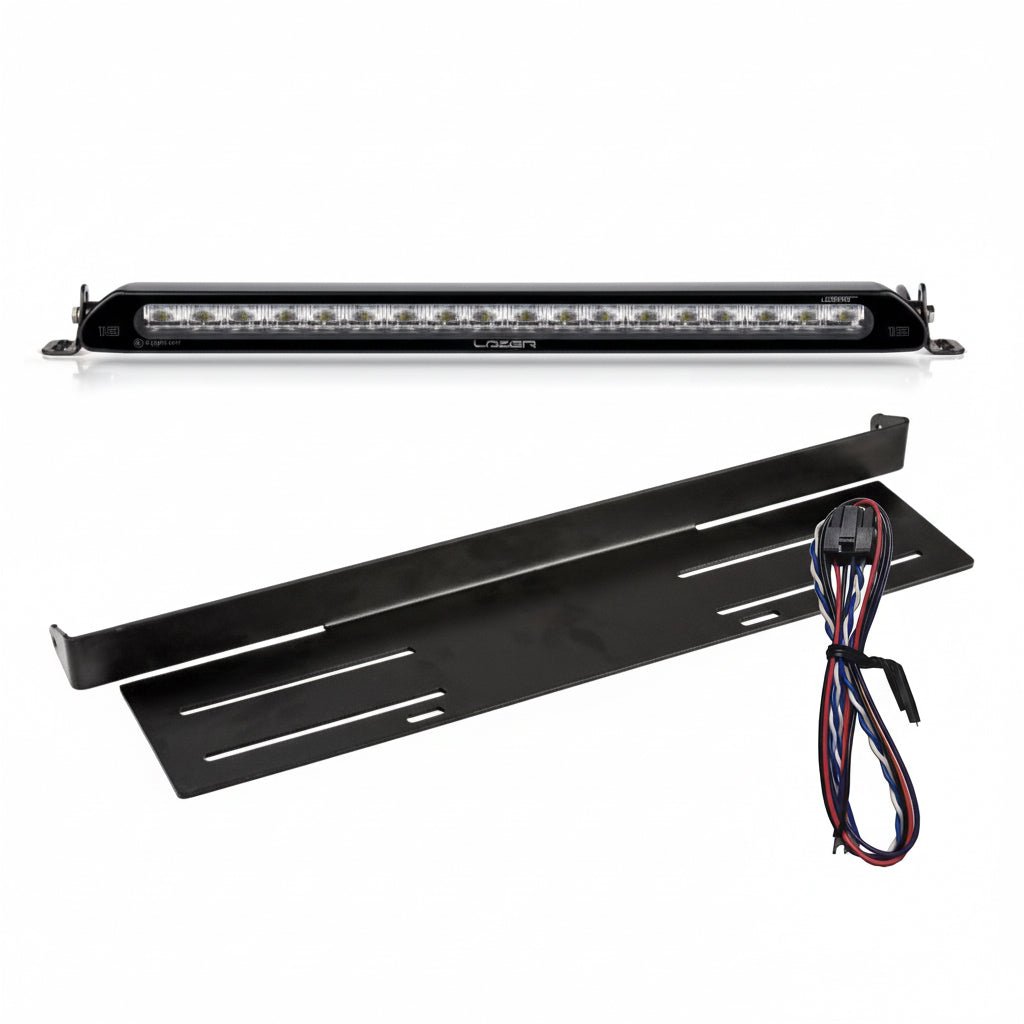 PT – Lazer Linear 18 Elite LBA w-beslag & Canbus Volvo højlys – frontproduktbillede | Lazer