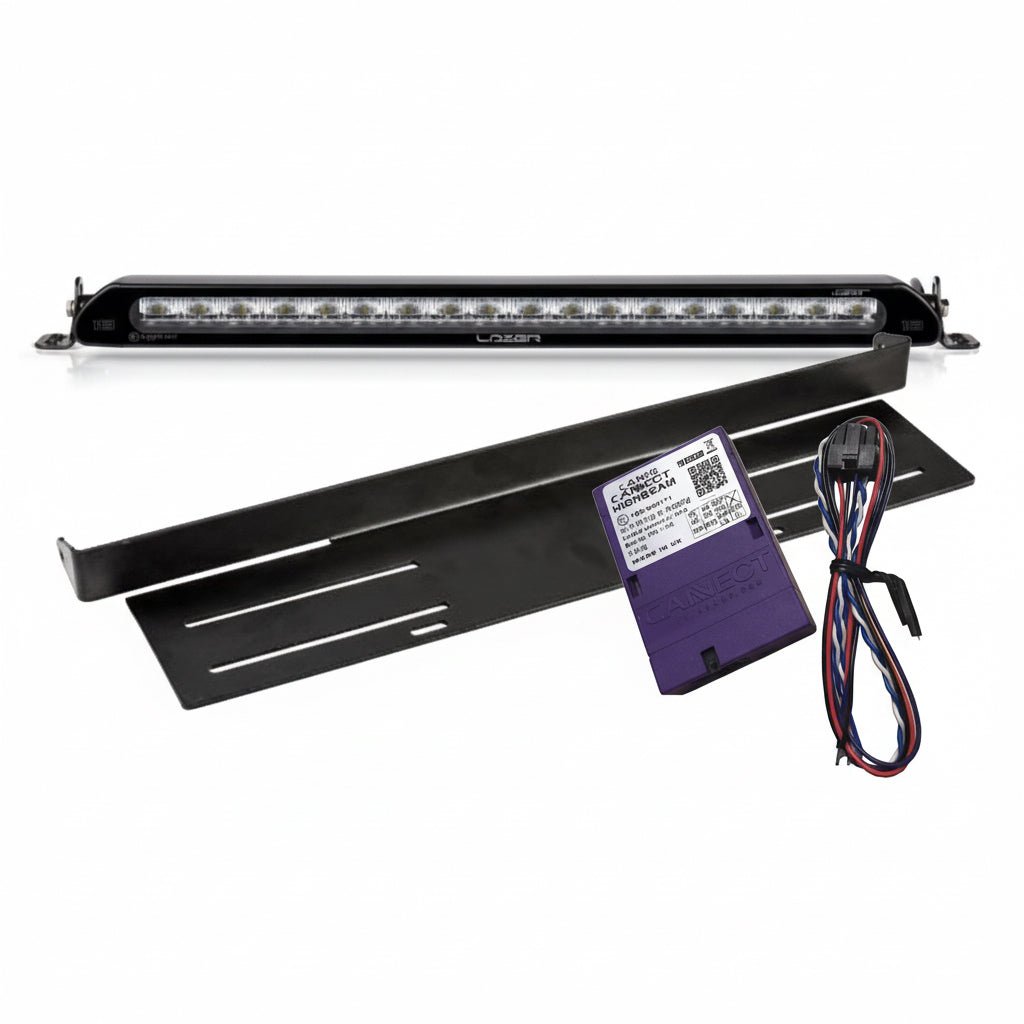PT Lazer Linear 18 Elite med beslag og Canbus - produktbillede forfra | Laser
