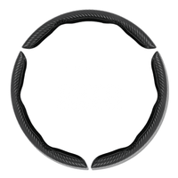 Ratdæksel - Carbon Fiber Look 38,5 cm Universal Fit - Produktbillede Set forfra | Carlevel