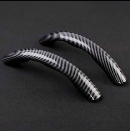 Carbon Fiber Rat Cover (2 stk) - Universal størrelse til biler | Elegant og holdbart design - Carlevel - 