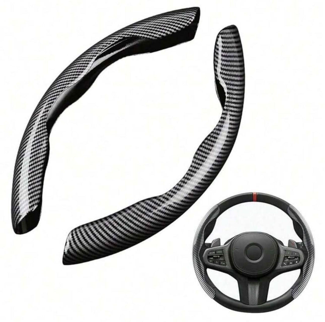 Carbon Fiber Rat Cover (2 stk) - Universal størrelse til biler | Elegant og holdbart design - Carlevel - 