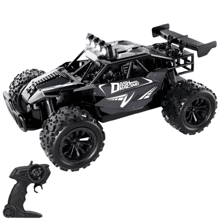 RC-bil 1:16 radiostyret bil - 20 km/t LED USB-opladning - forfra Produktbillede | Carlevel