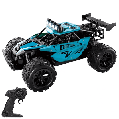 RC Car 1:16 Radiostyret bil - 20 km/t LED USB-opladning - Nærbillede detaljer | Carlevel