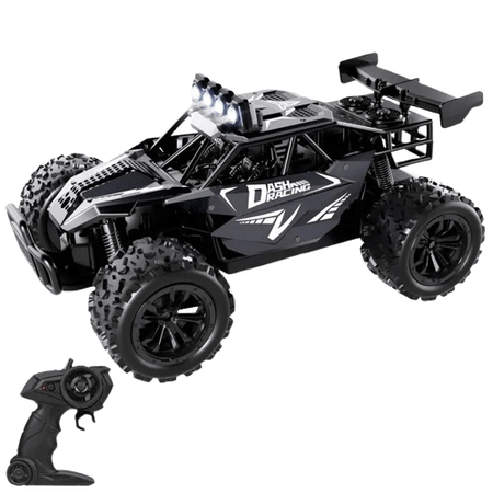 RC-bil 1:16 radiostyret bil - 20 km/t LED USB-opladning - forfra Produktbillede | Carlevel