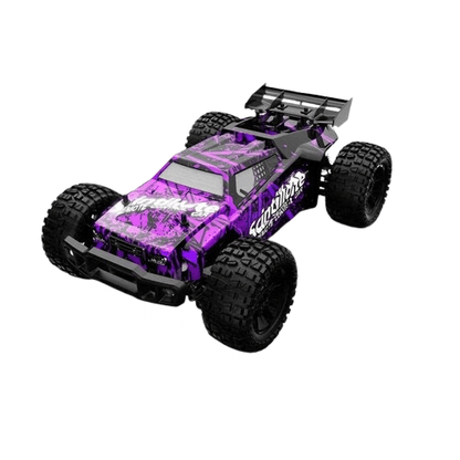 RC Monster Truck 4WD 40 km/t - Fjernbetjent bil med LED til 8+ - Nærbilleder | Carlevel