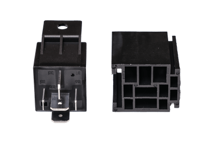 Relæ 80A/60A – 24V – 5 – PIN – 5 – skiftende ben – produkt set fra siden | Carlevel