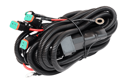 Relækabelsæt 3 stk Ekstralys 12V - DT 60A - nærbillede detaljer | Xenon-kongen