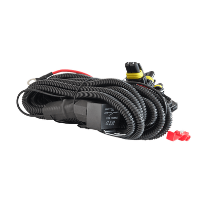 Relækabelsæt 3 stk Ekstralys 24V – 9006 – produktbillede forfra | Carlevel