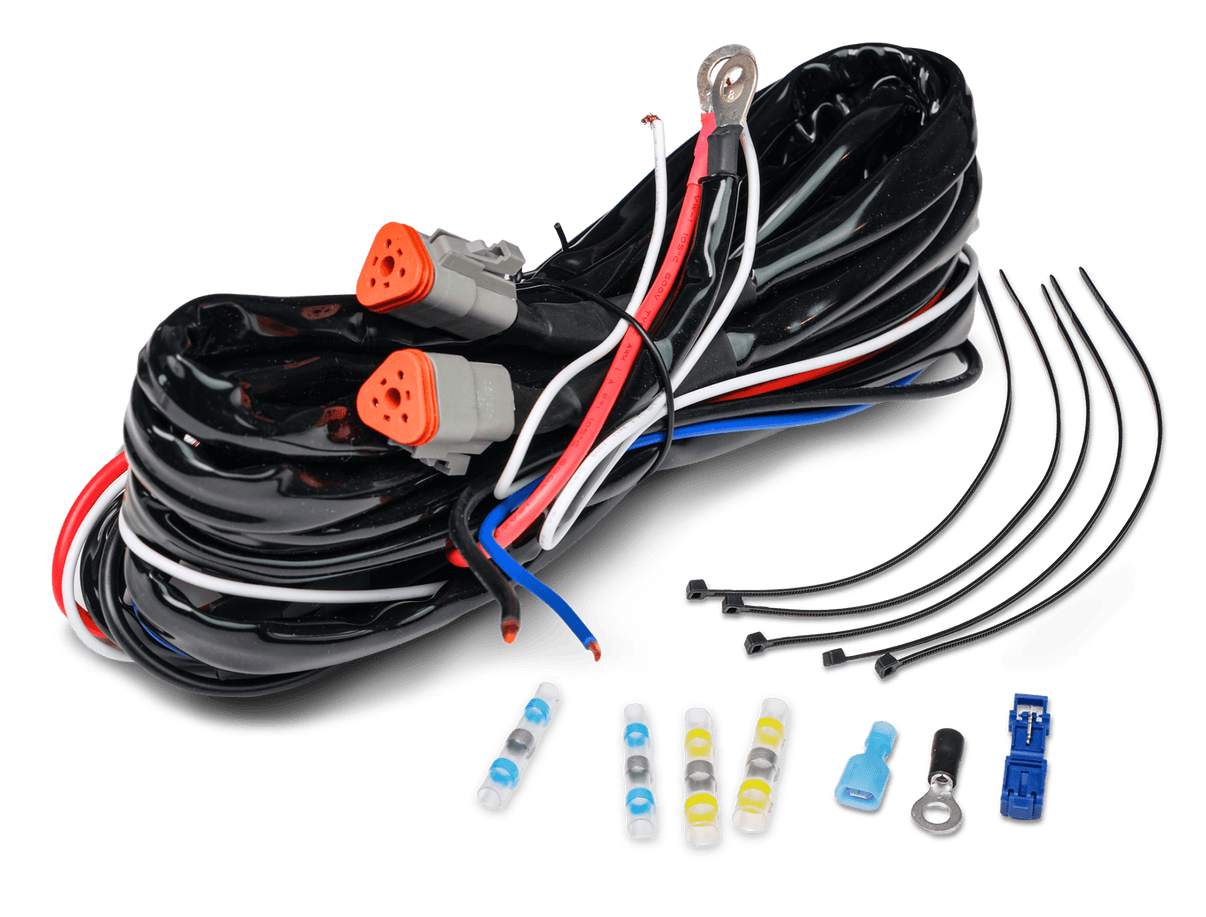 Relækabelsæt DT-3 X2 – 12V – 80A Relæ – LUXTAR – nærbillede detaljer | LUXTAR