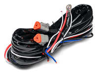 Relækabelsæt DT-3 X2 – 12V – 80A Relæ – LUXTAR – produktbillede forfra | LUXTAR