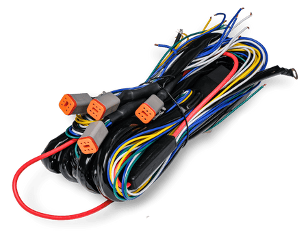 Relækabelsæt DT-6 X4 – 12V – 80A Relæ – LUXTAR – produktbillede forfra | LUXTAR