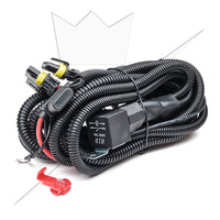 Reläkabelsats 2st Extraljus 24V – 9006 – LUXTAR - Carlevel - Belysning > Kabelsatser