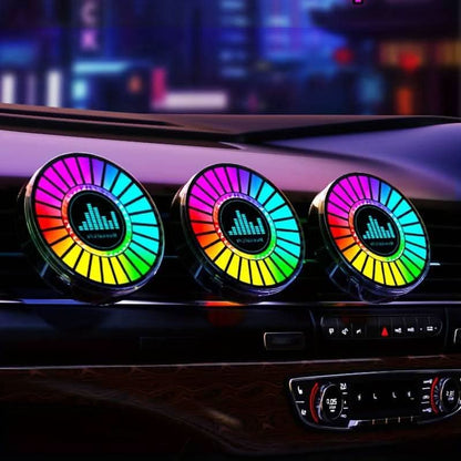 RGB LED-lys & bilparfume med musikrytme - Skab unik atmosfære i bilen - Carlevel - 