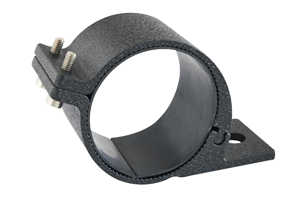 Pipe mount 76mm - product image from the front | Xenon-kongen