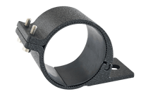 Pipe mount 76mm - product image from the front | Xenon-kongen