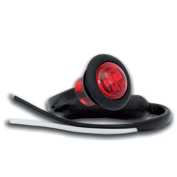 Round Back Marking 28mm 2PIN - produktbillede forfra | LEA