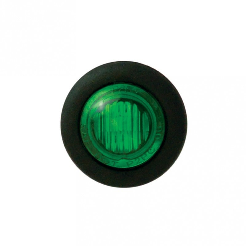 Round Marking 28mm Green - produktbillede forfra | LEA