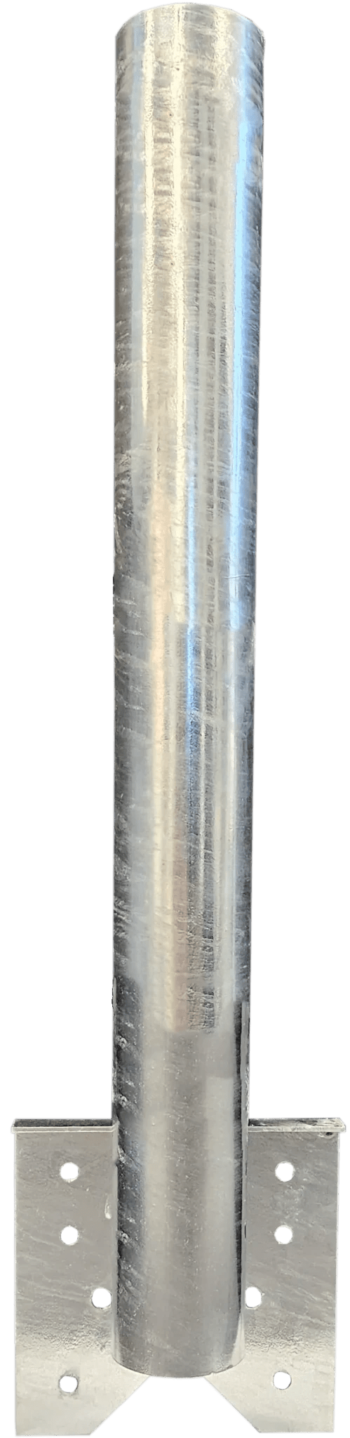 Stolpebeslag Ø60 mm planke & facade 550 mm – S-Line – nærbillede detaljer | S-Line