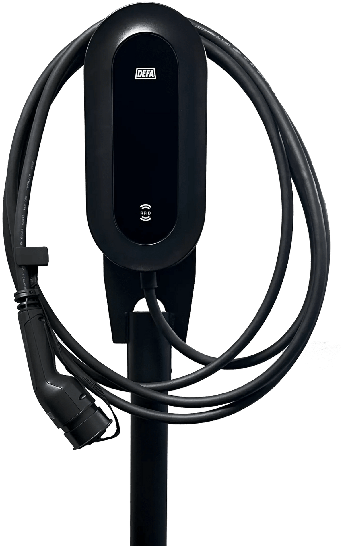 Stolpemontering til DEFA Power - 60mm stolpe - enkelt/dobbelt - S-Line - nærbillede detaljer | S-Line