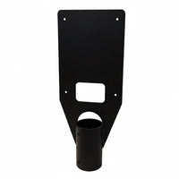Stangbeslag til Easee ladeboks - 60 mm stang - Single/Double S-Line - produktbillede forfra | S-Line