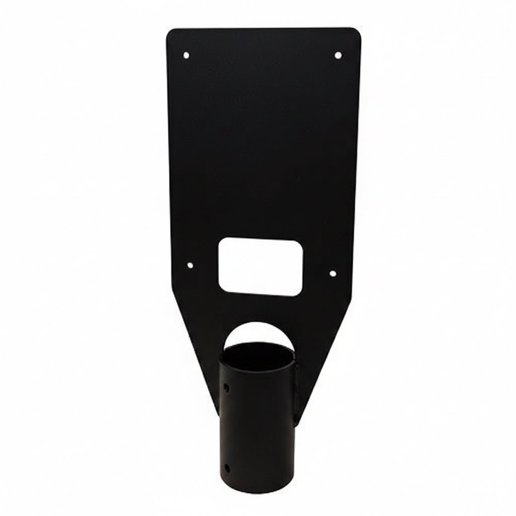 Stangbeslag til Easee ladeboks - 60 mm stang - Single/Double S-Line - produktbillede forfra | S-Line