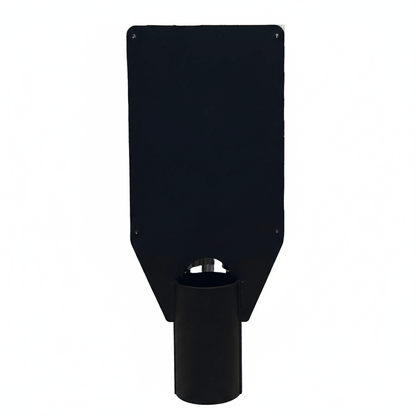 Stangbeslag til Zaptec Go ladeboks - 60 mm stang - Single/Double S-Line - produktbillede forfra | S-Line