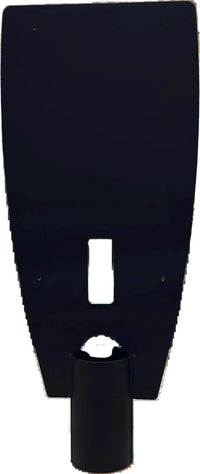 Stangbeslag til Zaptec Pro ladeboks - 60 mm stang - Single/Double S-Line - produktbillede forfra | S-Line