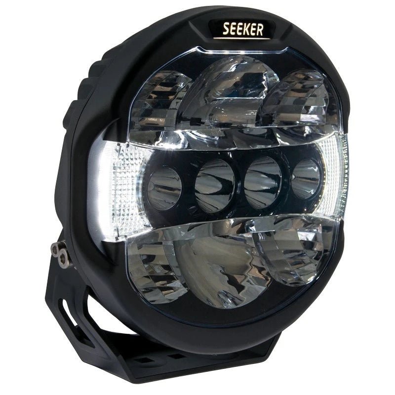 Seeker Ekstra lys Quantum 9 LED/LASER - produktbillede forfra | Carlevel
