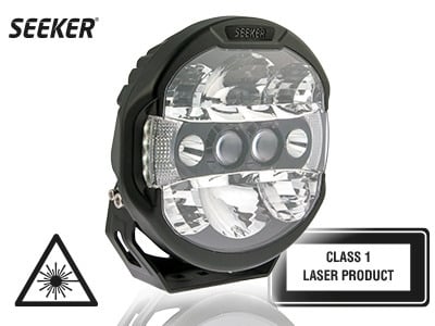 Seeker Ekstra lys Quantum 9 LED/LASER - produkt set fra siden | Carlevel