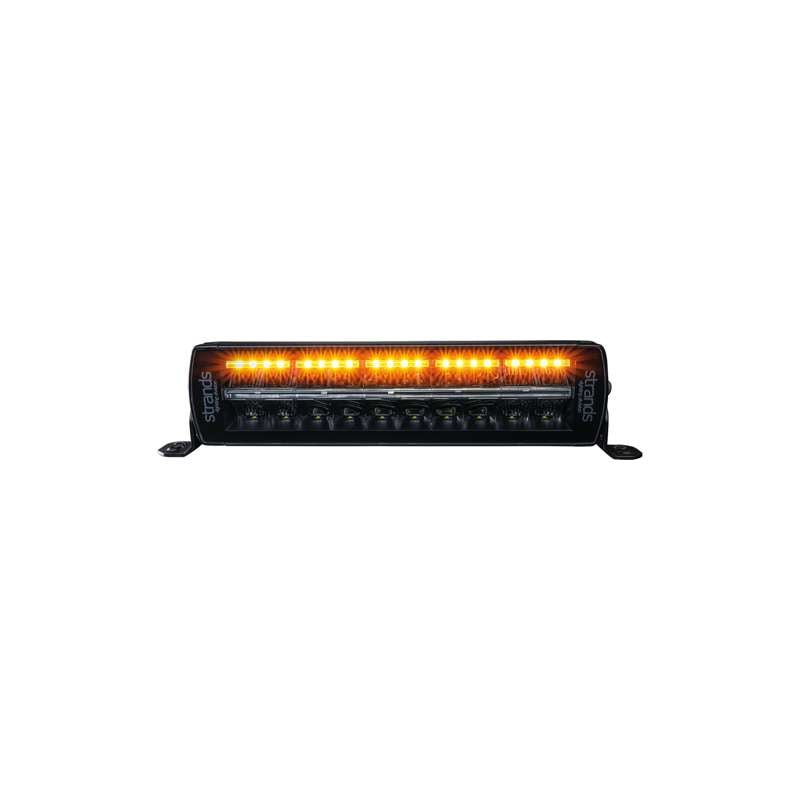 LED rampe Strands Siberia NG DR 12" 2.924 lm - advarselslys/fjernlys - produktbillede forfra | Strands Lighting Division
