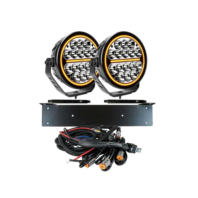Siberia NRS 7″ LED Ekstra lys – 2-pack kit – Strands Lighting - Carlevel - 