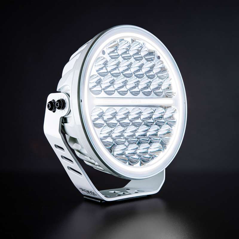 Siberia NRS LED rampe 9" - 11820 lm - Long Distance Beam hvid - produktbillede forfra | Carlevel