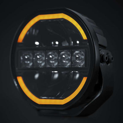 Siberia Skylord LED-hjælpelys 7" - 5850 lm - Xperience Mode - produkt set fra siden | Carlevel