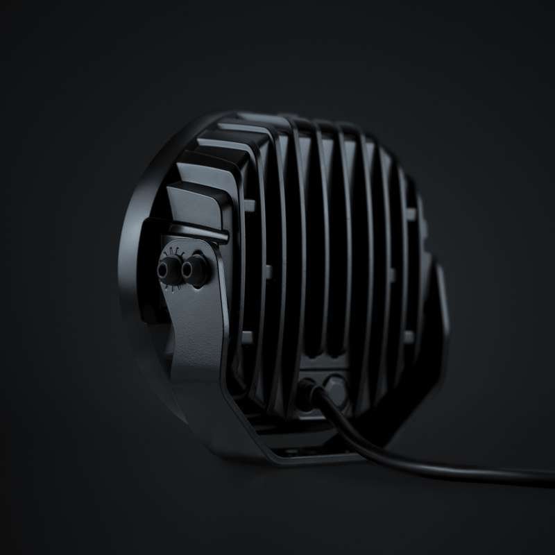 Siberia Skylord LED-hjælpelys 7" - 5850 lm - Xperience Mode - dimensionsspecifikation | Carlevel