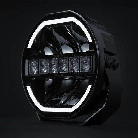 Siberia Skylord LED-hjælpelys 9" - 7025 lm - Xperience Mode - produktbillede forfra | Carlevel