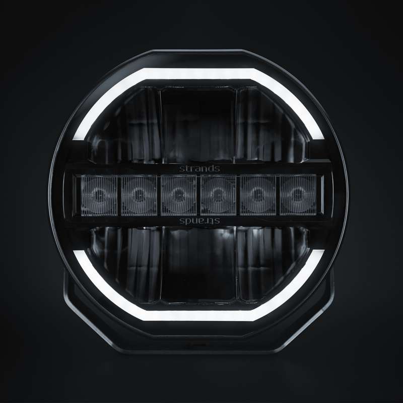 Siberia Skylord LED-hjælpelys 9" - 7025 lm - Xperience Mode - nærbillede detaljer | Carlevel