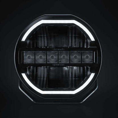 Siberia Skylord LED-hjælpelys 9" - 7025 lm - Xperience Mode - nærbillede detaljer | Carlevel
