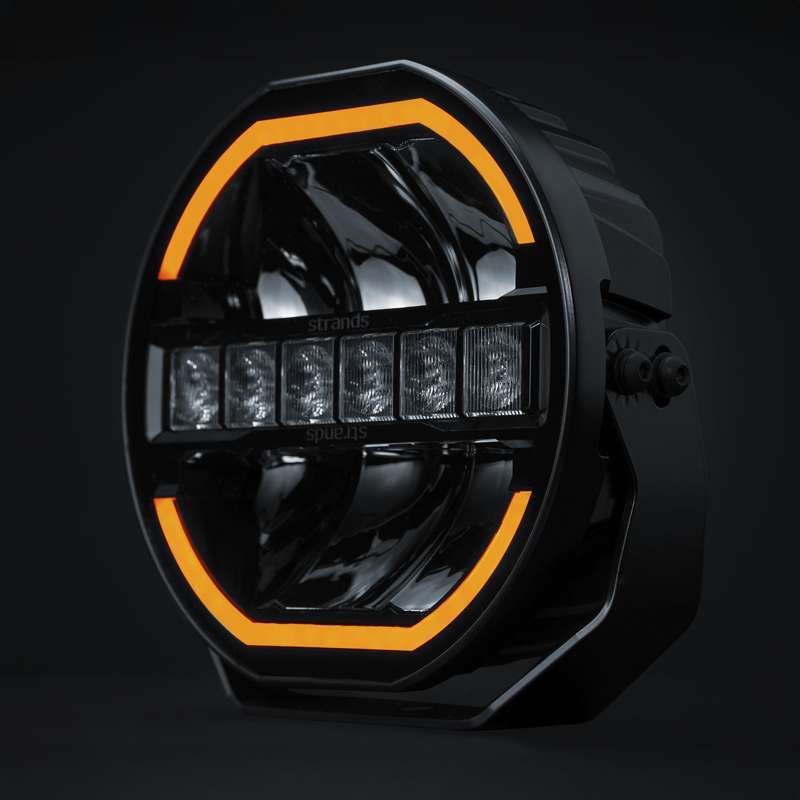 Siberia Skylord LED-hjælpelys 9" - 7025 lm - Xperience Mode - i brug | Carlevel