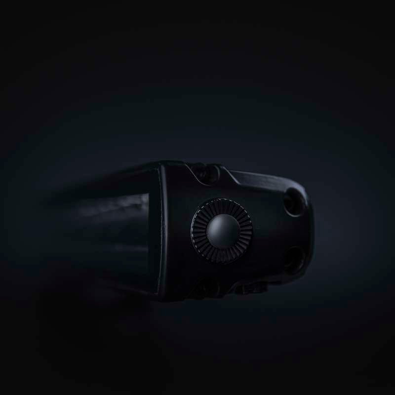 LED-ramp Strands Lighting Division Siberia XP SR 22" 7150 lm gul/vit pos – extraljus ramp – närbild detaljer