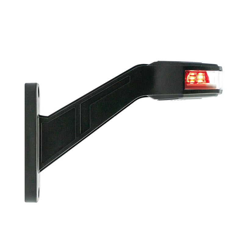 Sidemarkeringslygter Fleksibel LED Rød/Hvid (2 – Pakke) – i brug | LEA