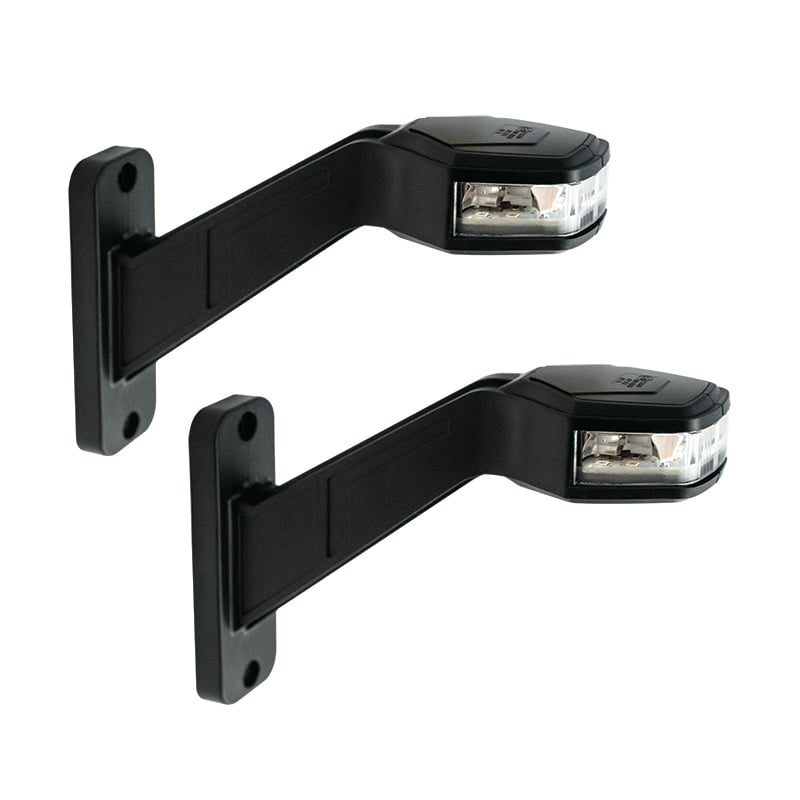 Sidemarkeringslys Fleksibel LED Rød/Hvid (2 – Pakke) – produktbillede forfra | LEA