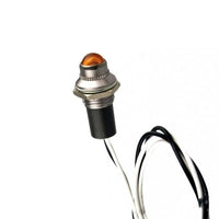 Signallampe Gul 15x30mm – 24V – produktbillede forfra | LEA