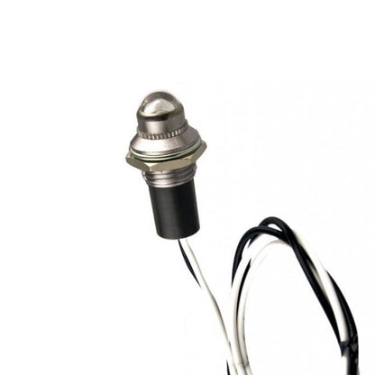Signallampe Hvid 12V - produktbillede forfra | LEA