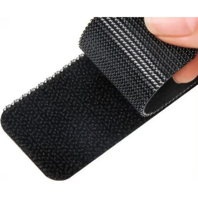 Selvklæbende velcro 2 - pakke - 6x2 cm Monteringsstrimler med stærk tape - Carlevel - 