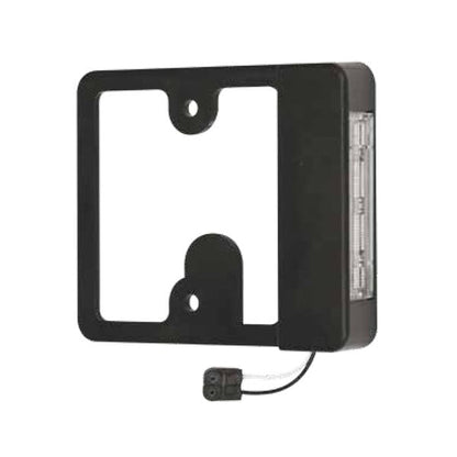 produktbillede forfra, der viser Skiltebelysning 12 – 24V LP100M – LEA