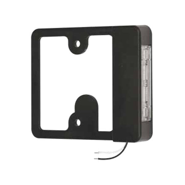 produktbillede forfra, der viser Skiltebelysning 12V LP101 – LEA