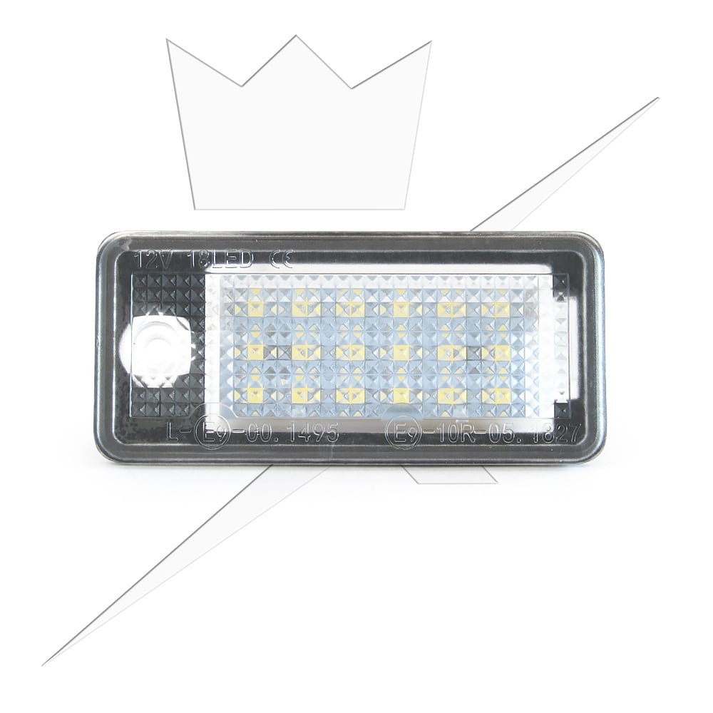 Skiltebelysning LED til Audi A3 – A4 – A6 – produkt set fra siden | Xenon-kongen