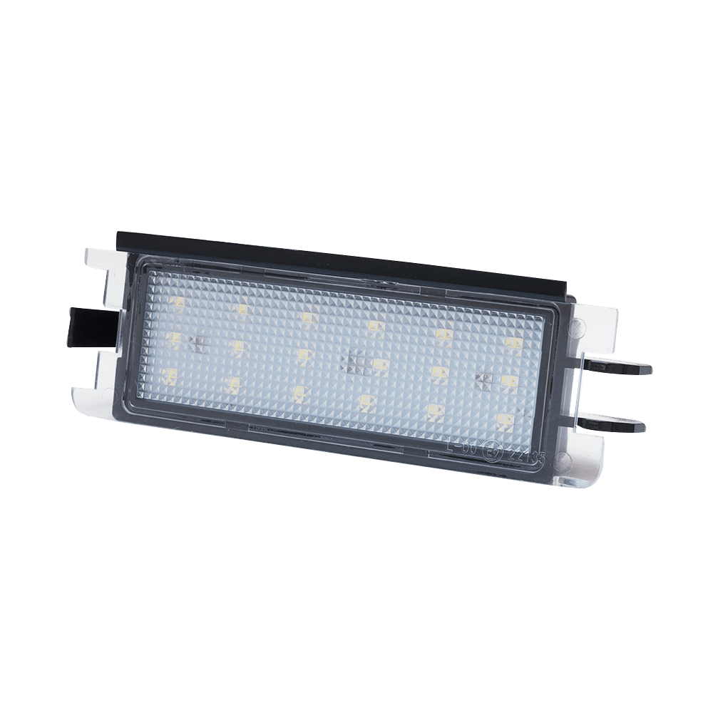 Skiltebelysning LED til Renault Clio - produktbillede forfra | Xenon-kongen