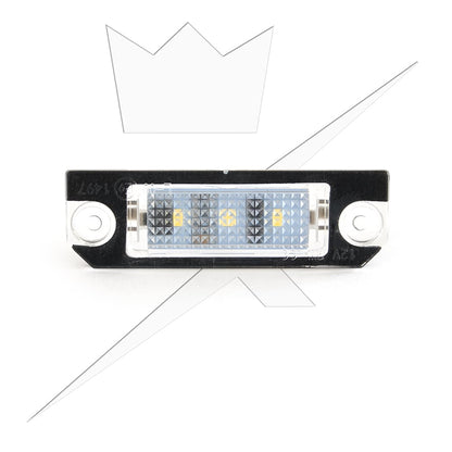 Skiltebelysning LED til Skoda Superb - i brug | Xenon-kongen