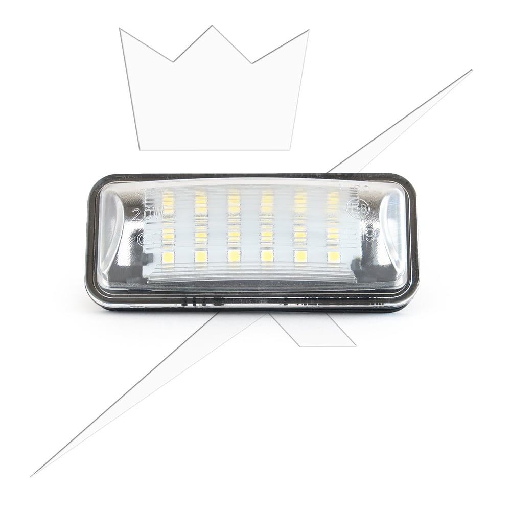 Skiltebelysning LED til Subaru Levorg, Outback og Toyota - i brug | Xenon-kongen